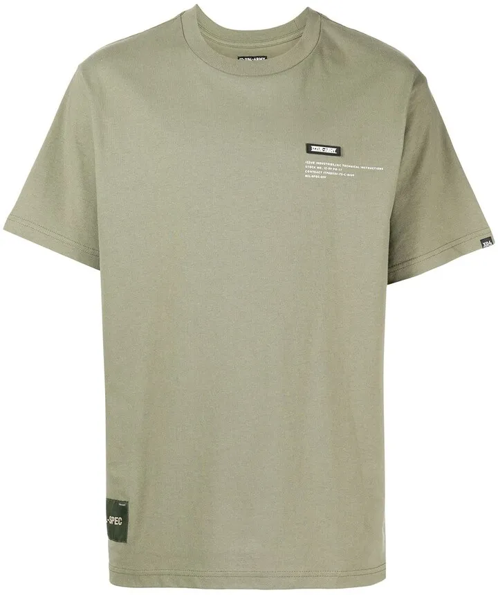 cotton photo-print T-shirt