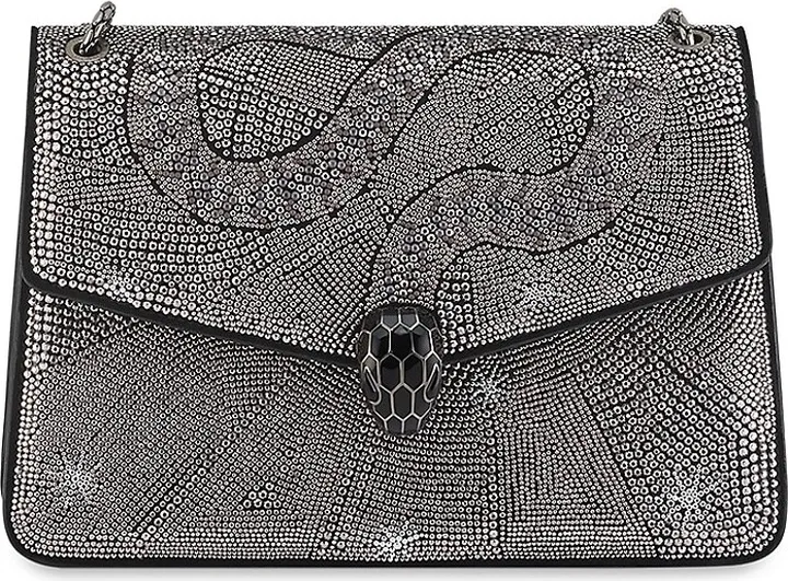Serpenti Hot Fix Shoulder Bag