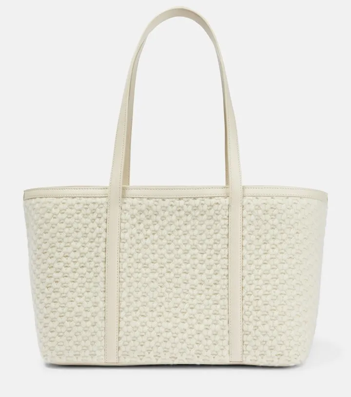 Carry Everything Small cashmere tote bag