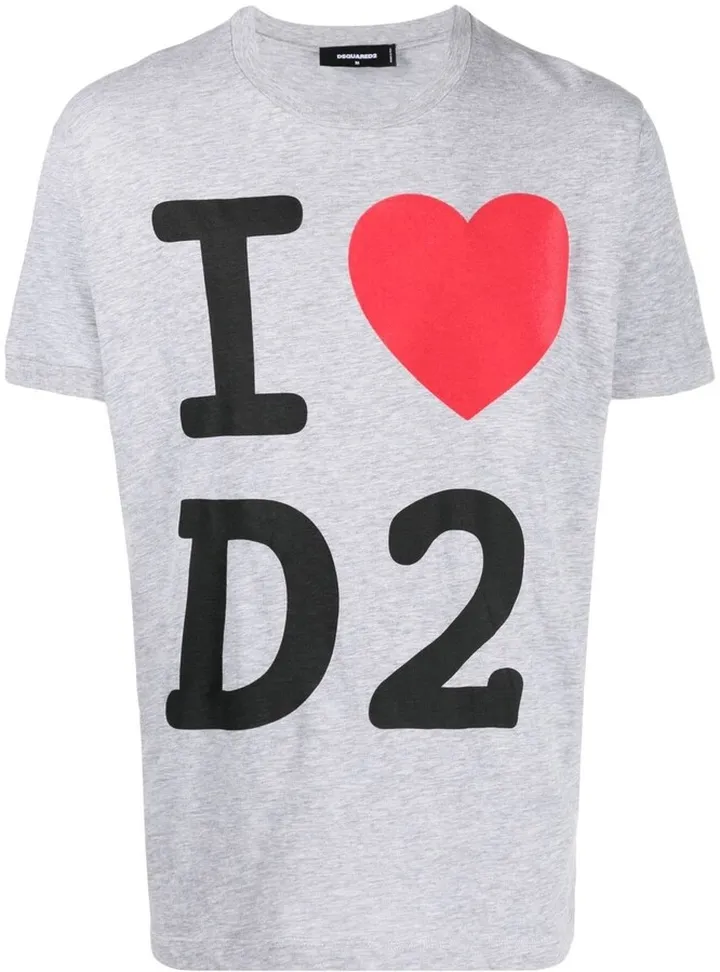 graphic print short-sleeve T-shirt
