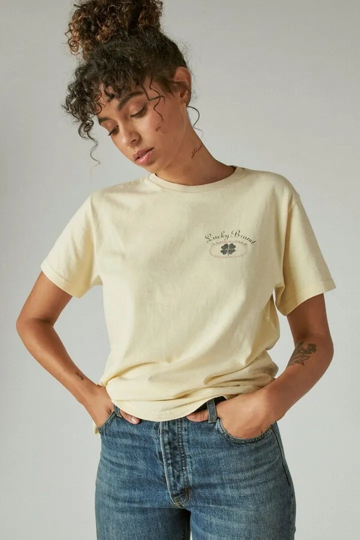 Lucky Classic Logo Boyfriend Tee