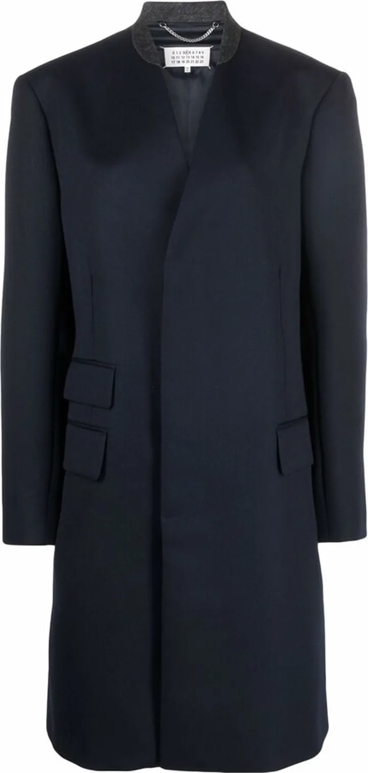 Concealed Wool Coat