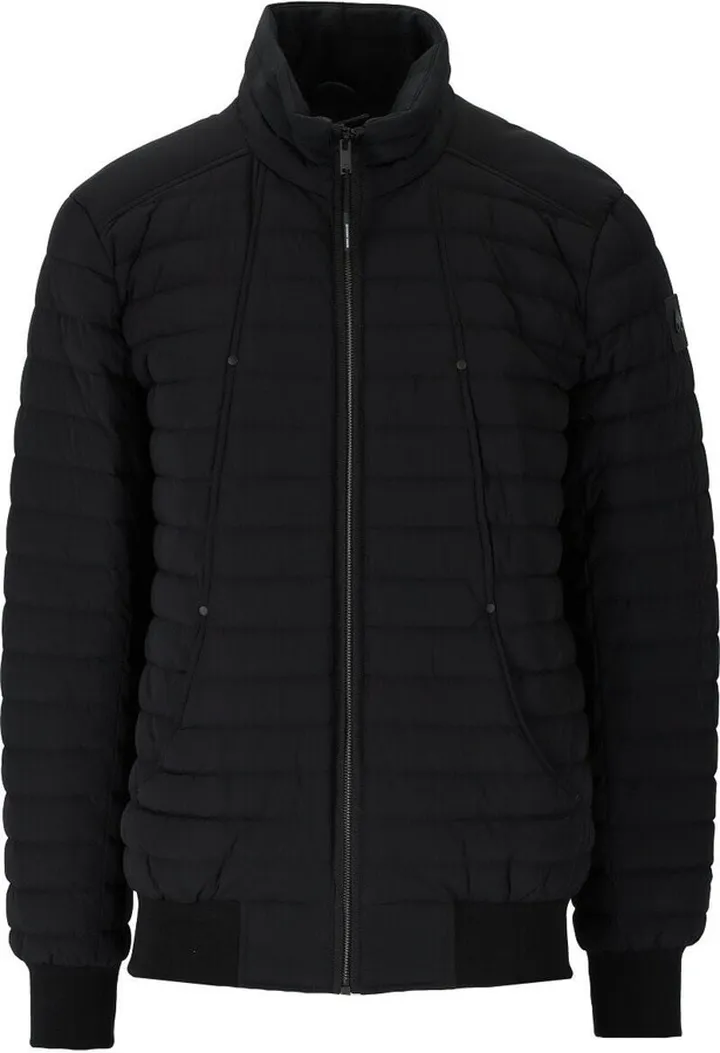 Moose Knuckles Keap Black Bomber Jacket