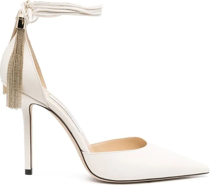 Eris 100mm tassel-detailed pumps