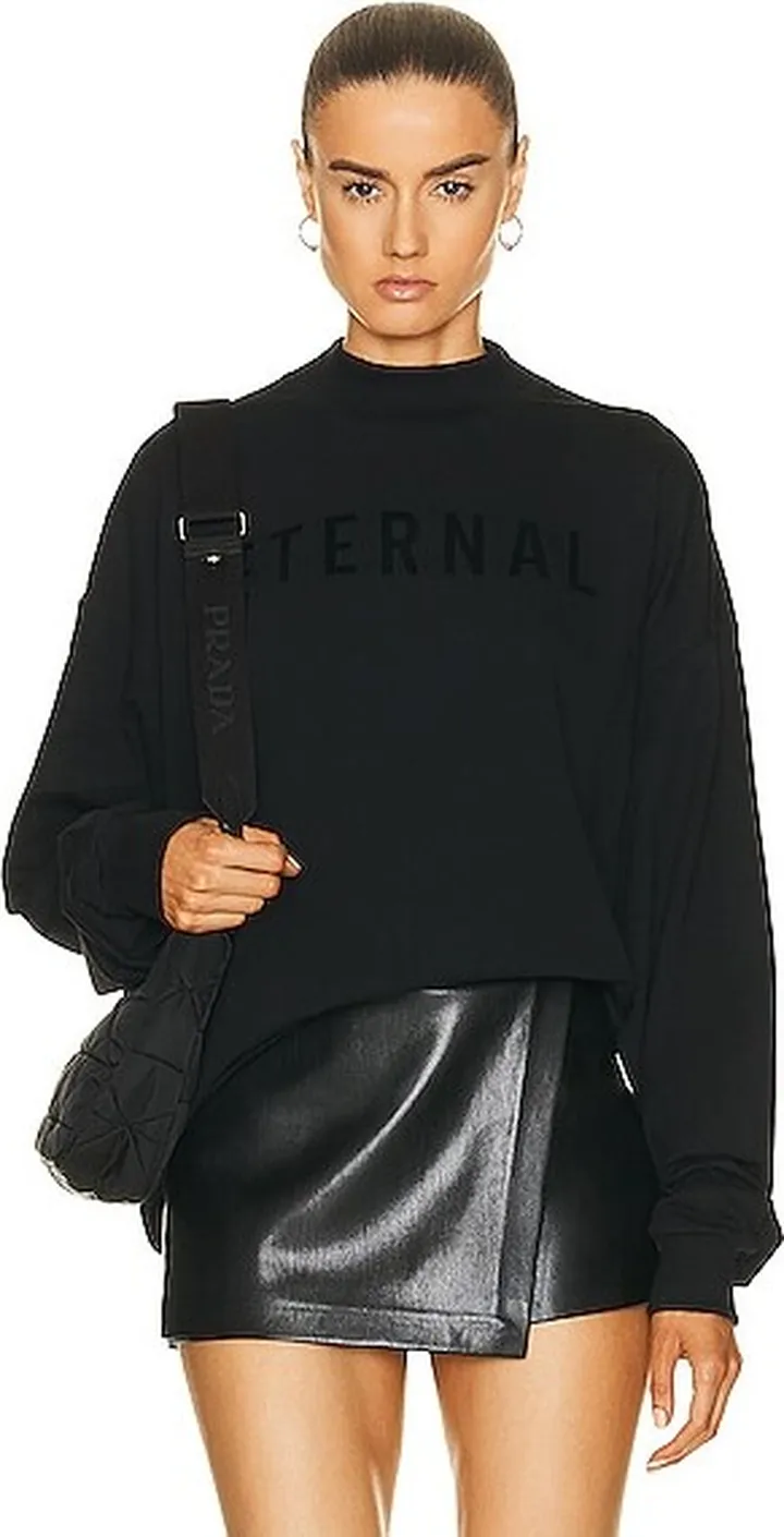 Fear of God Eternal Tshirt in Black