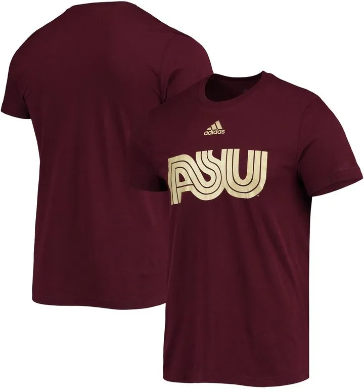 Men's adidas Maroon Arizona State Sun Devils Sideline Tri-Blend T-shirt