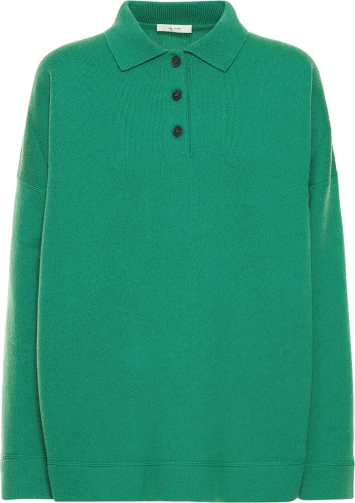 Sinop knit cashmere polo shirt