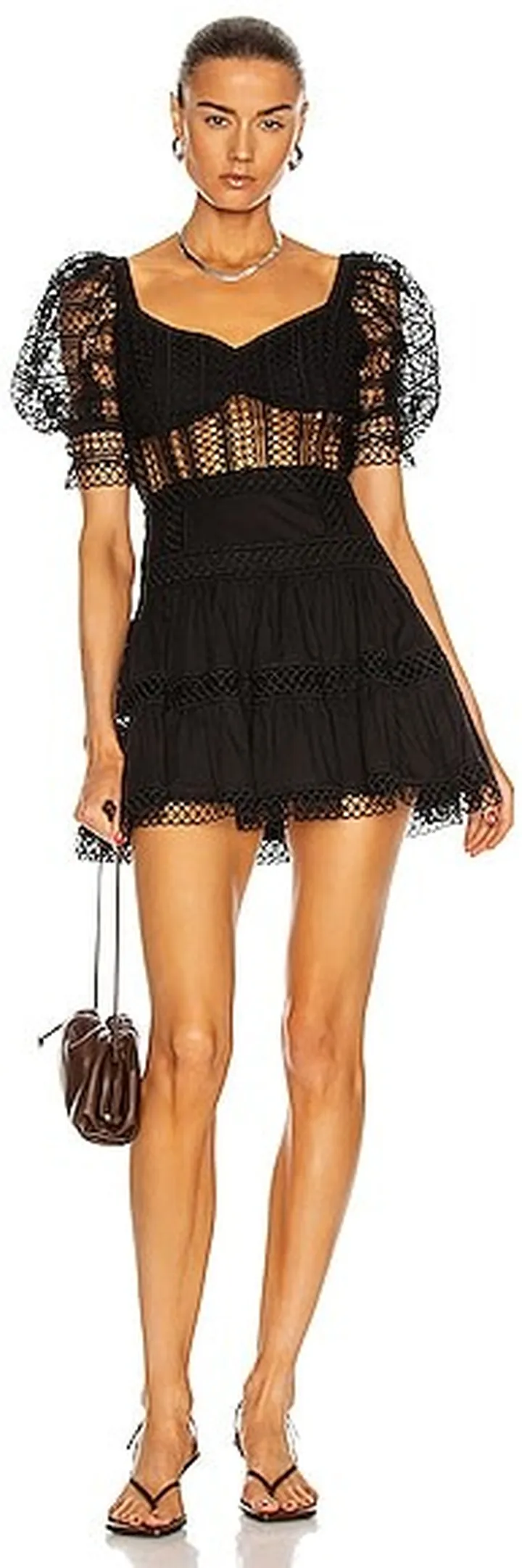 Charo Ruiz Ibiza Katharine Dress in Black