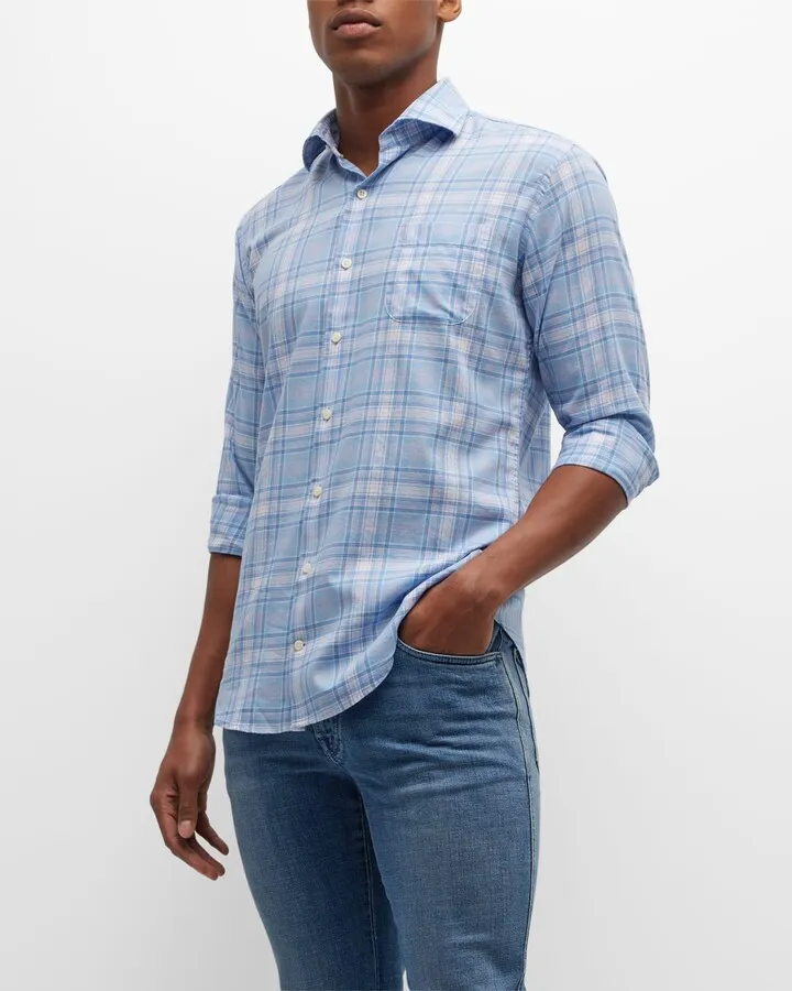 Men's Pawley Summer Soft Cotton Sport Shirt