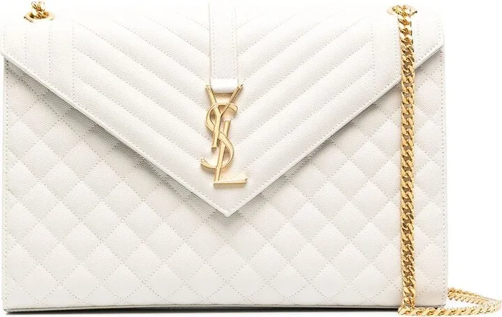 Enveloppe monogram shoulder bag
