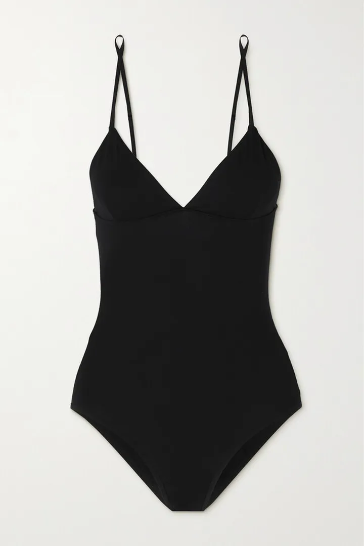 Baserange - Mississippi Stretch-bamboo Lyocell Jersey Bodysuit - Black