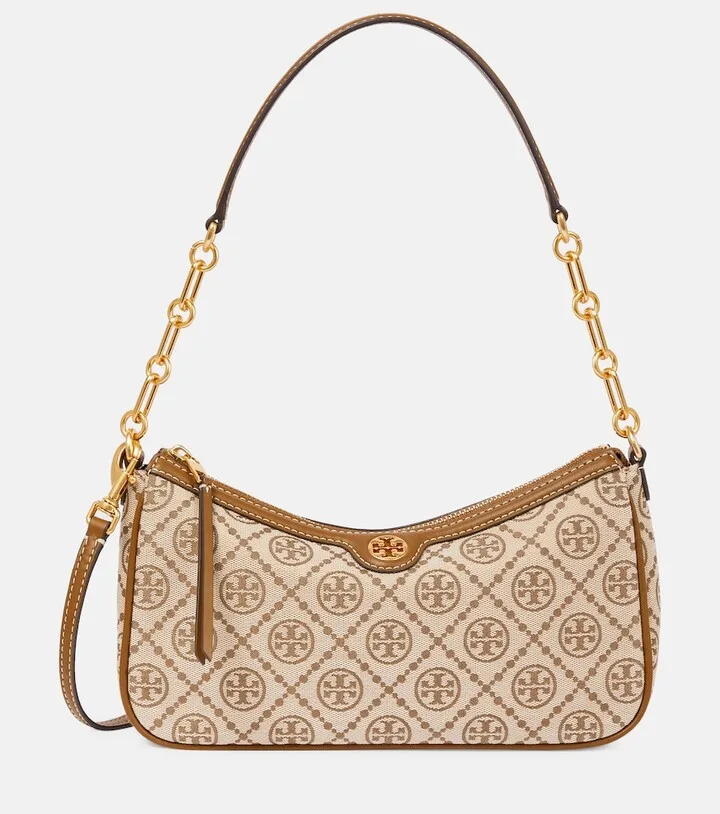 Studio jacquard shoulder bag