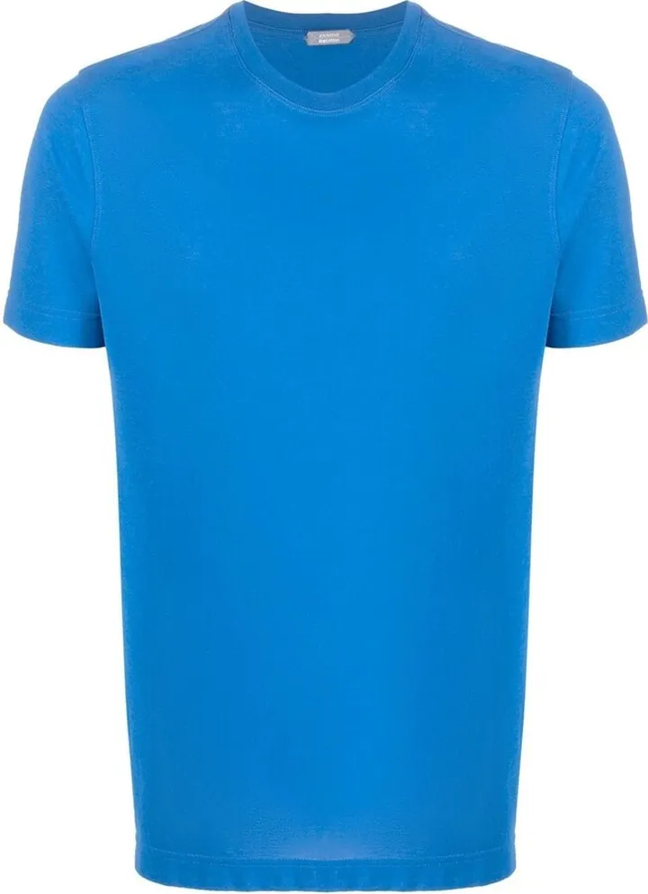 crew-neck cotton T-shirt