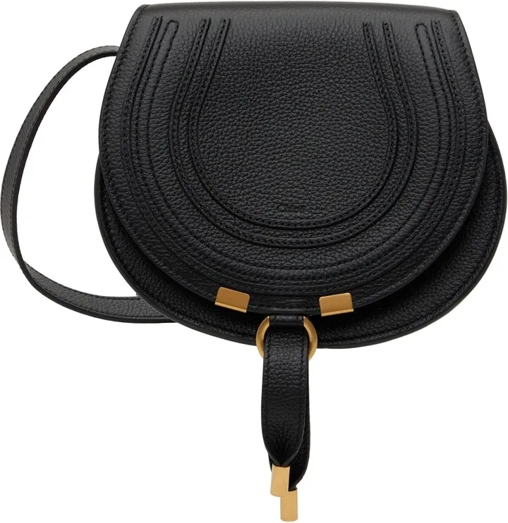 Chloé Black Small Marcie Shoulder Bag