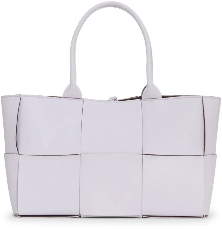 Arco Intrecciato Leather Tote