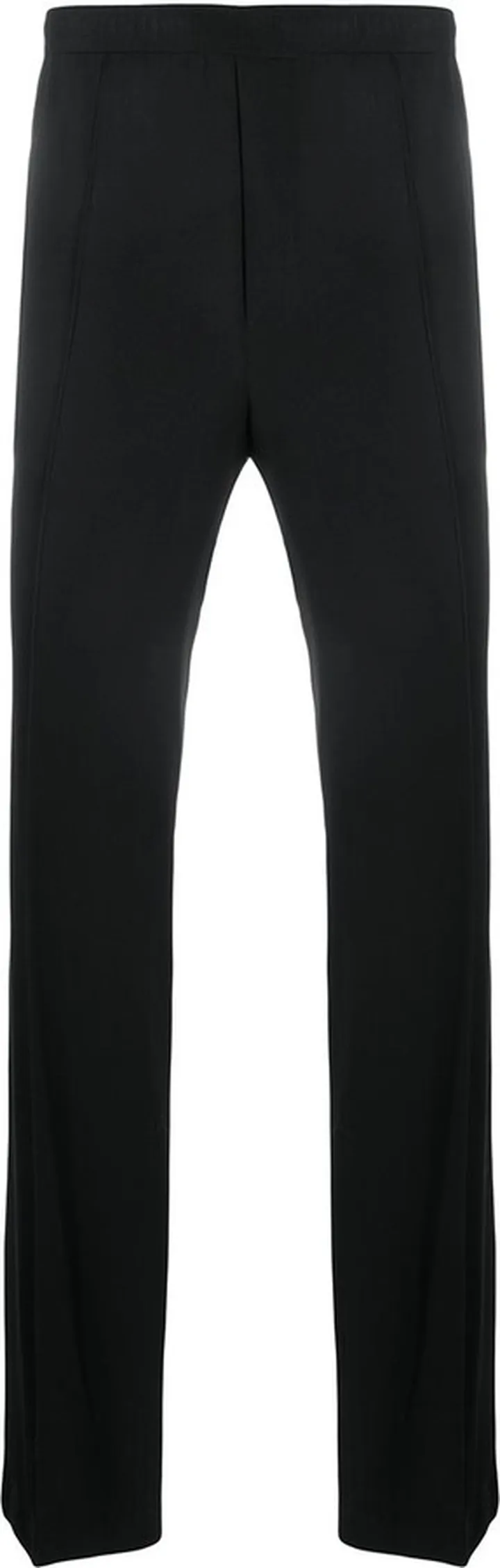 Pull-On Straight-Leg Trousers