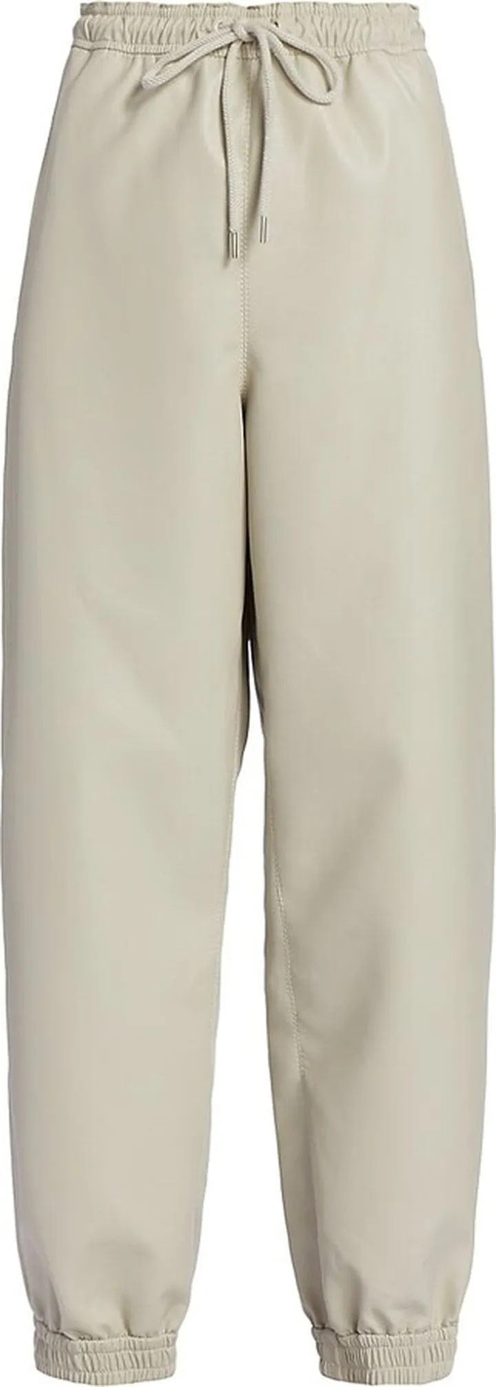 Kira Faux Leather Joggers