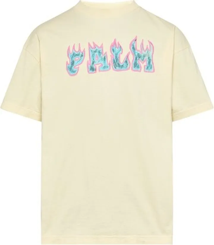 T-shirt vintage logo flammes