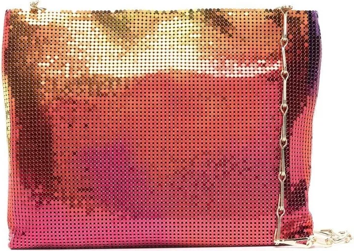 Pixel chainmail tote bag