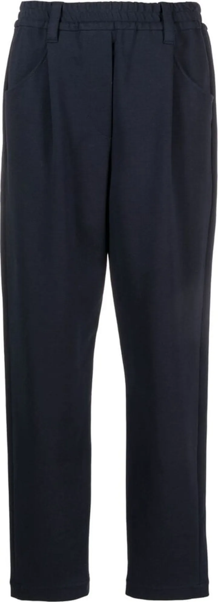 Elasticated-Waist Trousers