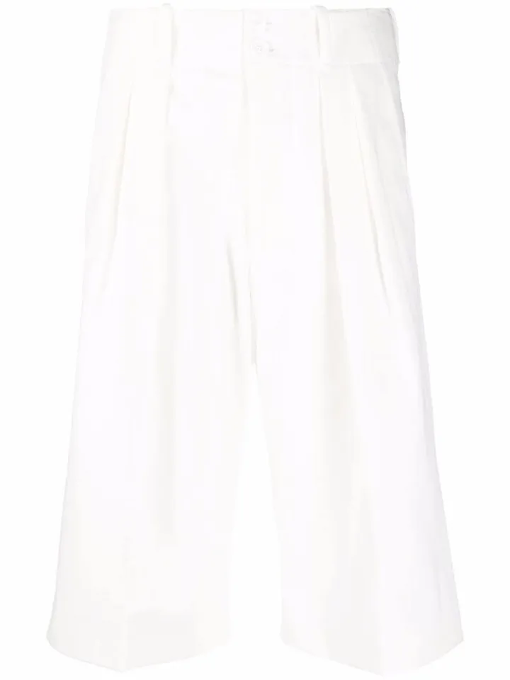 Knee-Length Tailored Shorts