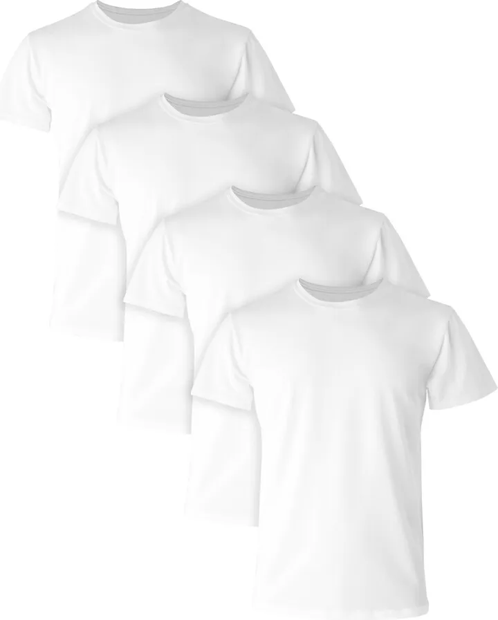 Hanes Men's Ultimate 4-Pk. Moisture-Wicking Stretch T-Shirts