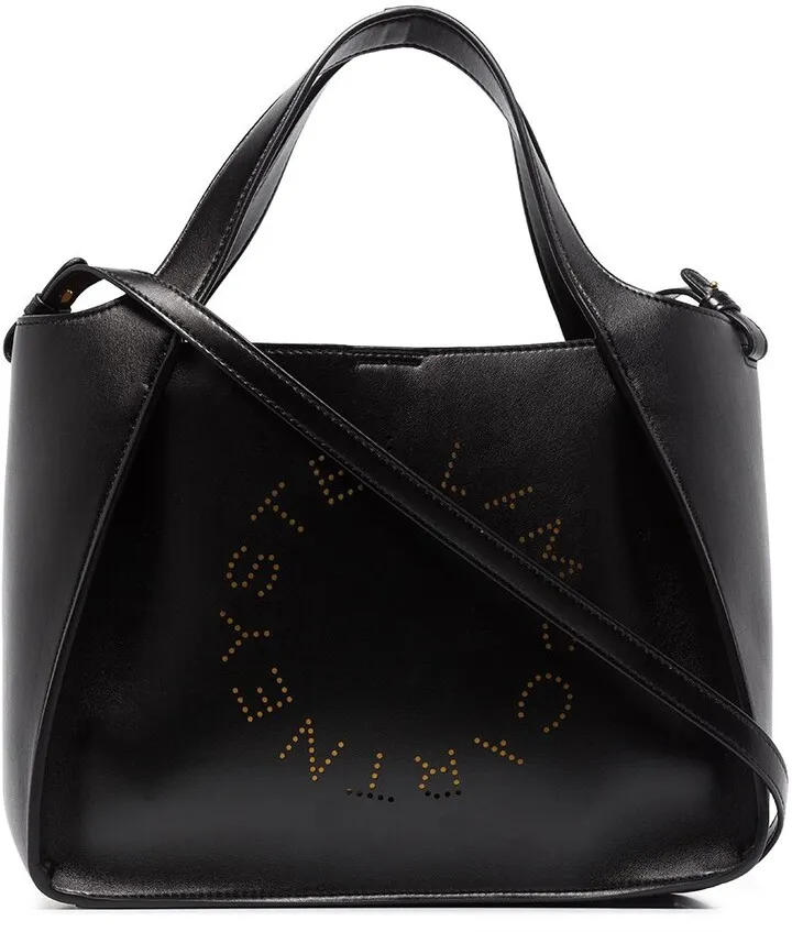 Stella Logo faux-leather tote bag