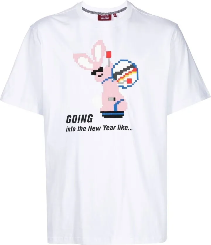 graphic print T-shirt
