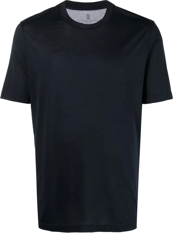 round neck cotton T-shirt