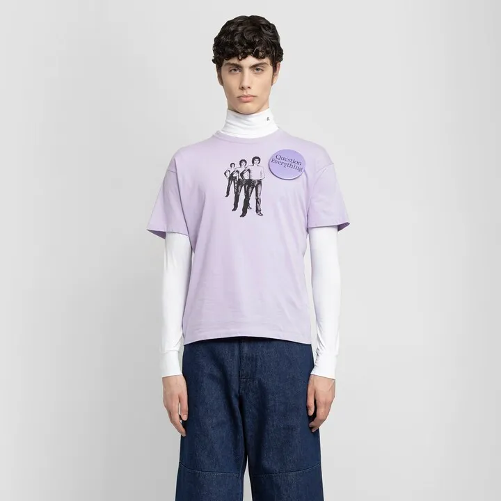 Raf Simons Man Purple T-Shirts