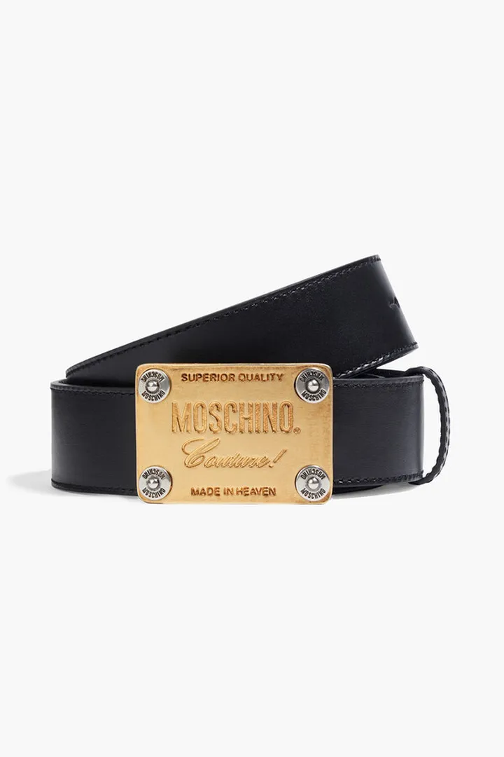 Leather belt