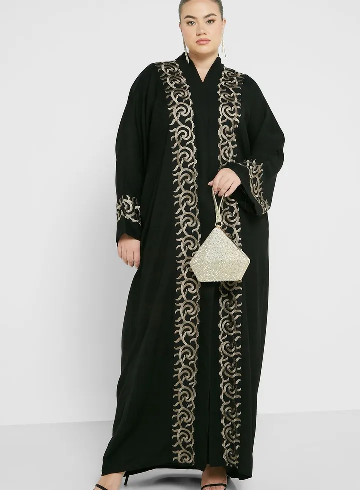Embroidery Detail Abaya