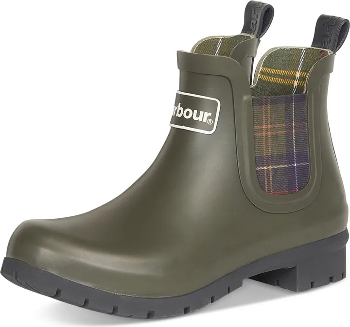 Barbour Women's Kingham Pull-On Chelsea Rain Boots Women's Shoes