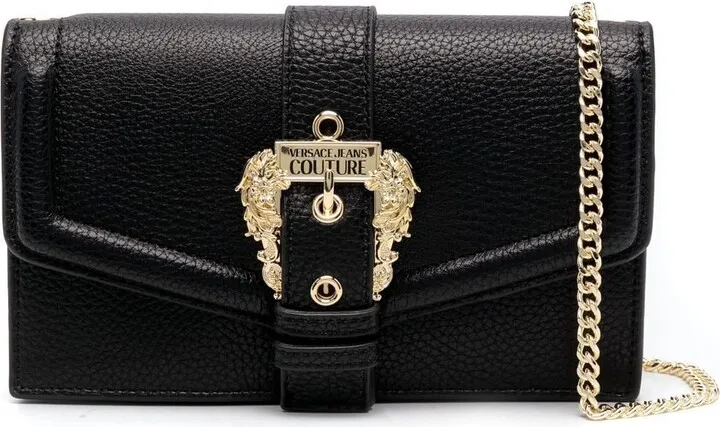 Logo-Buckle Crossbody Bag