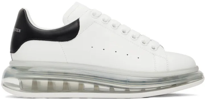 Alexander McQueen White & Black Oversized Sneakers