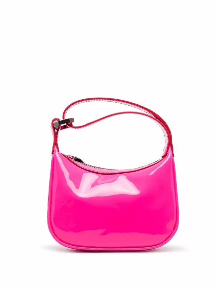 mini Moon leather tote bag