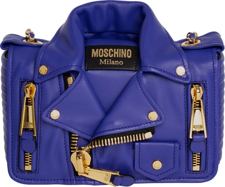 Biker Leather Shoulder Bag