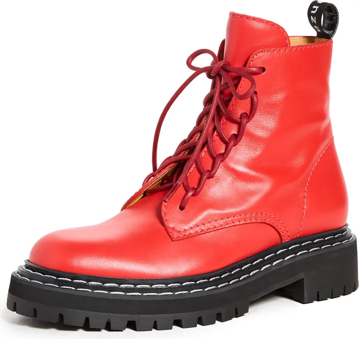 Proenza Schouler Lug Sole Combat Boots