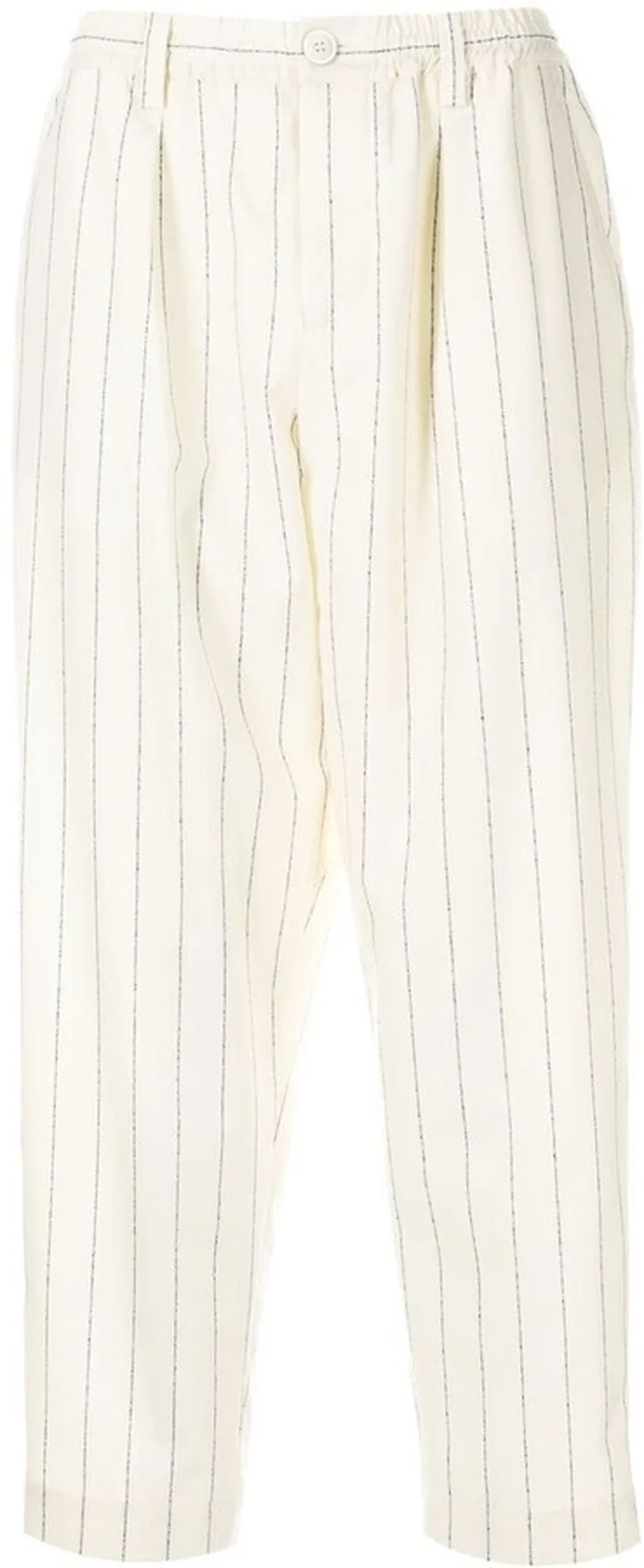 Pinstripe Tapered-Trousers
