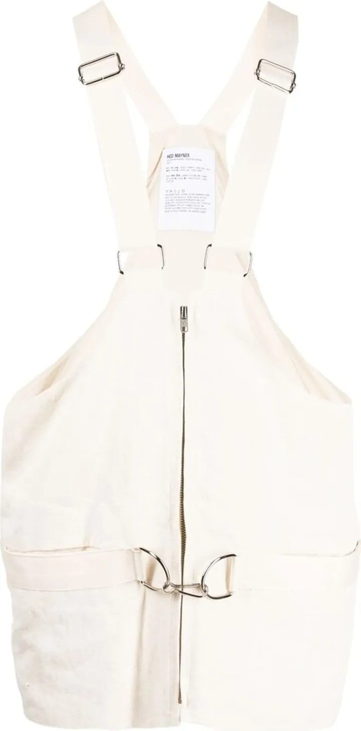 Cut-Out Linen Waistcoat
