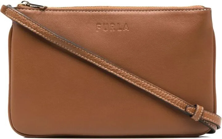Dual-Zip Crossbody Bag