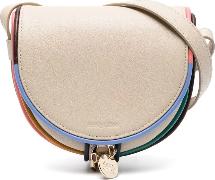 small Mara leather saddle bag