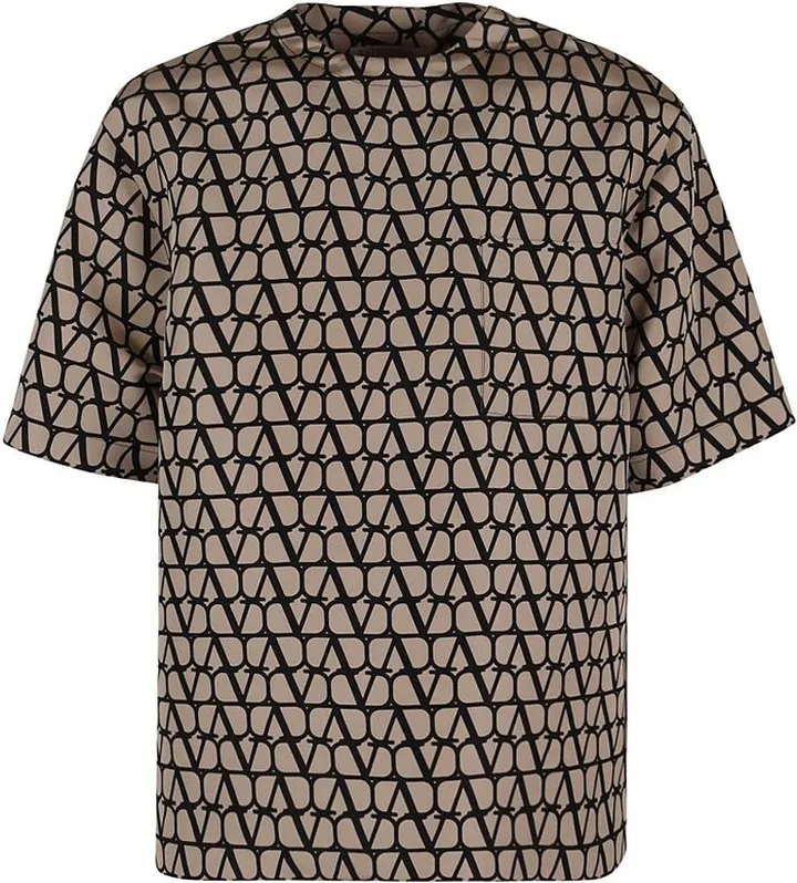 Valentino Toile Iconographe Crewneck Short-Sleeved T-Shirt