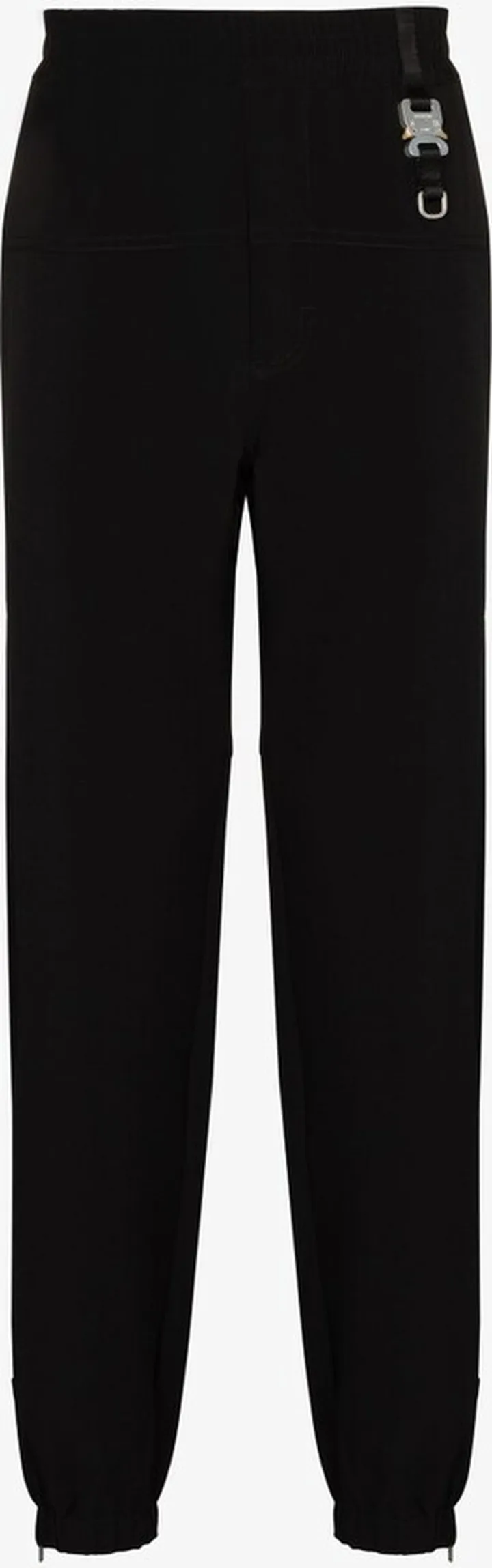 Buckled Tapered Track Pants
