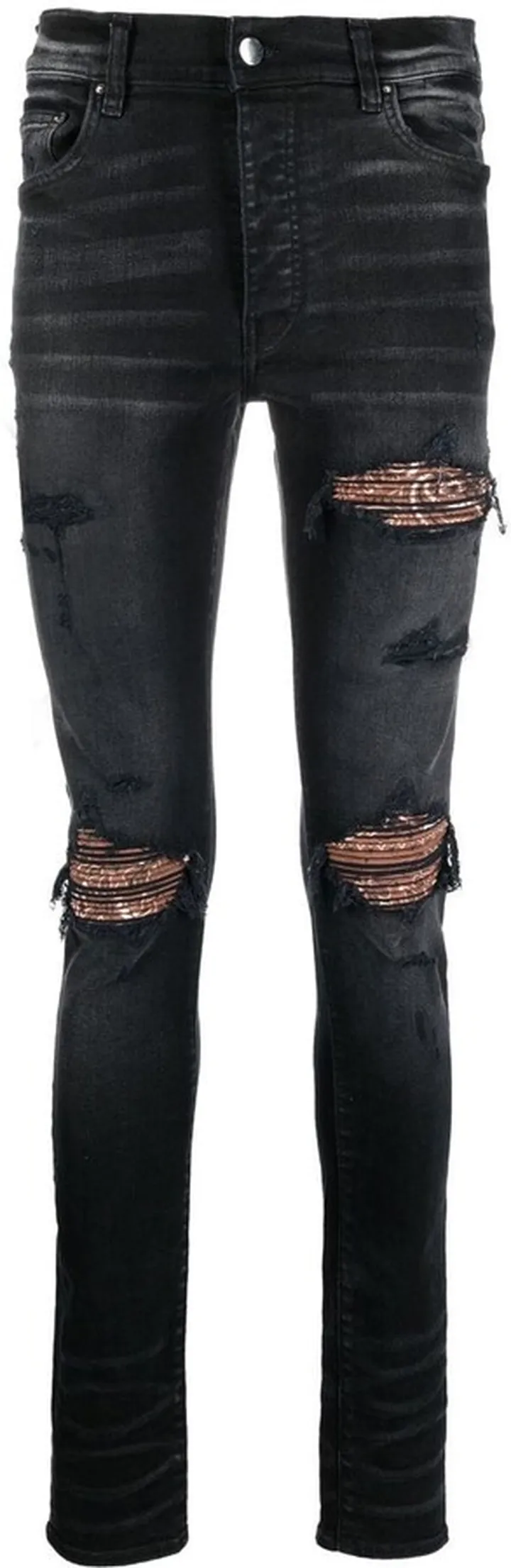 Ripped Skinny-Fit Jeans