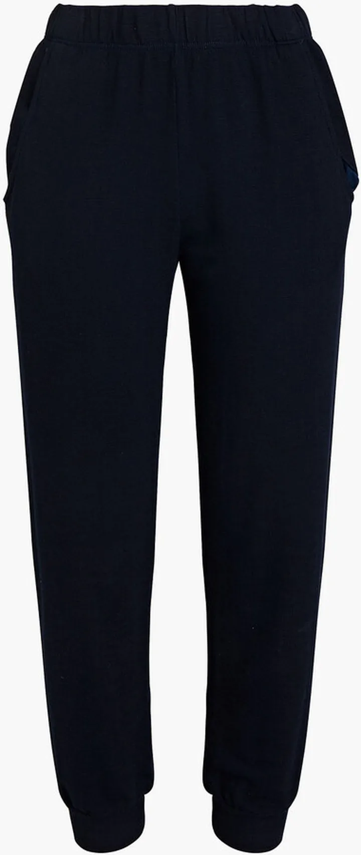 Cropped French terry track pants