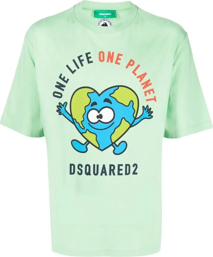 graphic-print T-shirt