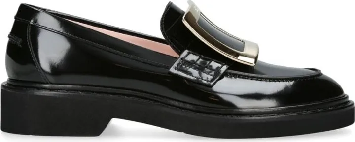 Roger Vivier Leather Viv' Rangers Loafers