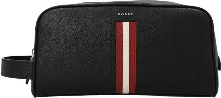 Bally Takimo Logo Detailed Zipped Wash Bag