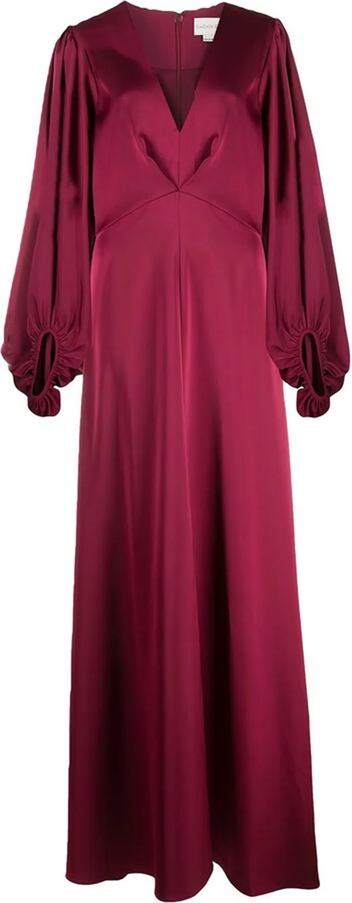 Jenny puff-sleeves gown